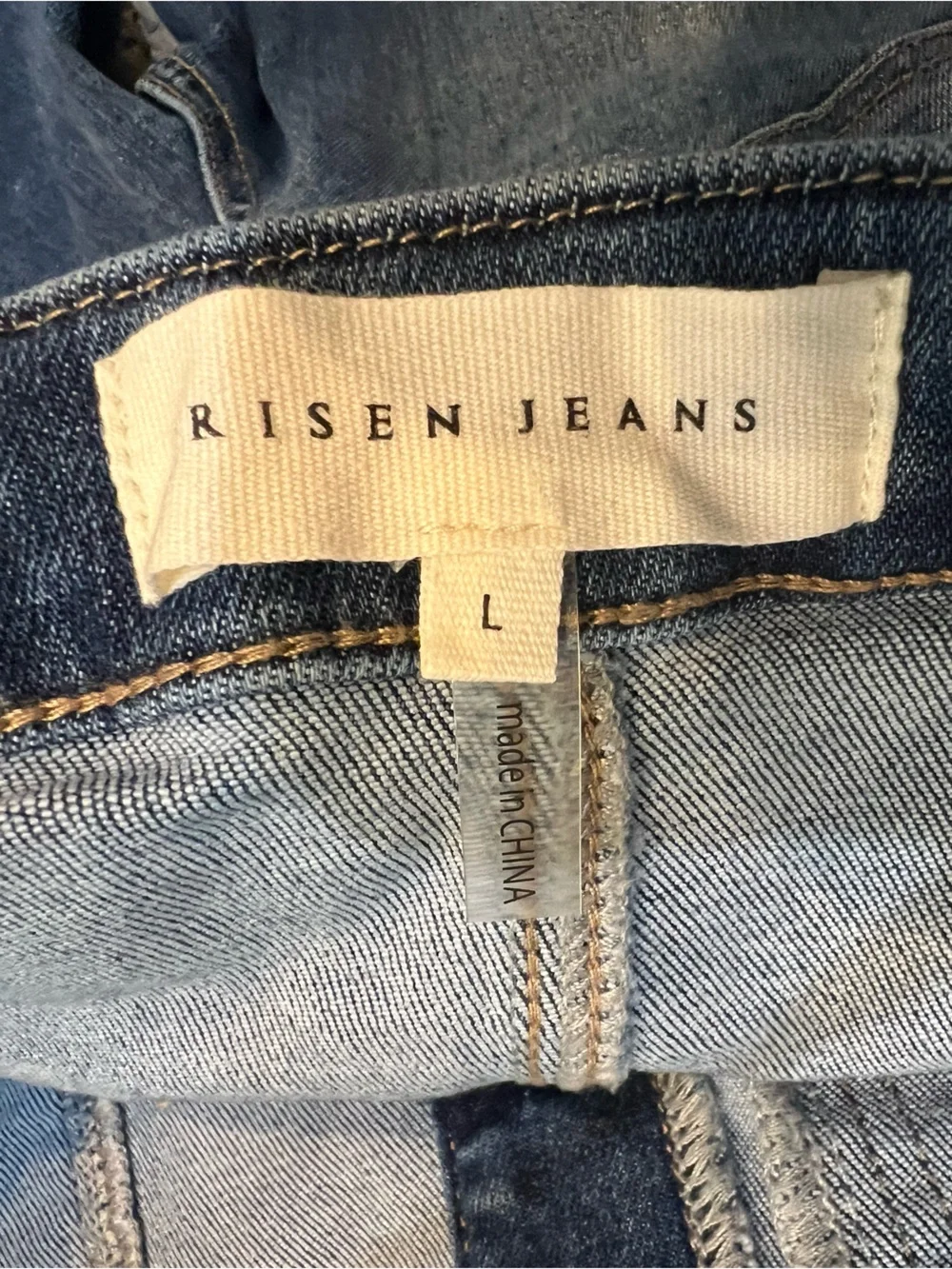 Risen cropped Denim Wide-Leg Overalls - NWT - Picture 8 of 13